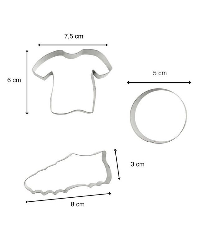 zenker Set voetbal koekjesvormen van zenker