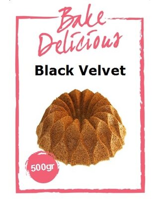 bake delicious Black Velvet 500gr ( Bake Delicious )
