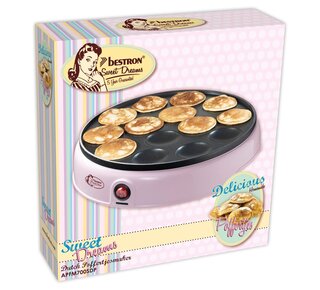 Bestron Poffertjesmaker Roze