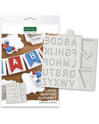 Katy Sue Katy Sue Mould Large Bunting Alphabet