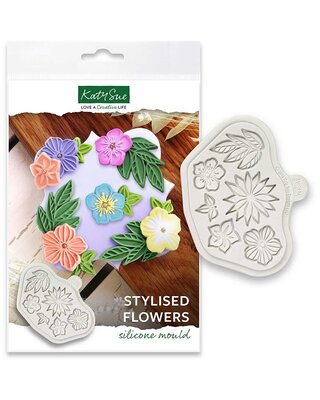 Katy Sue Katy Sue Mould Stylised Flowers