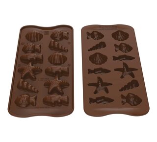silikomart Silikomart Chocolate Mould Choco Friture Zee Banket