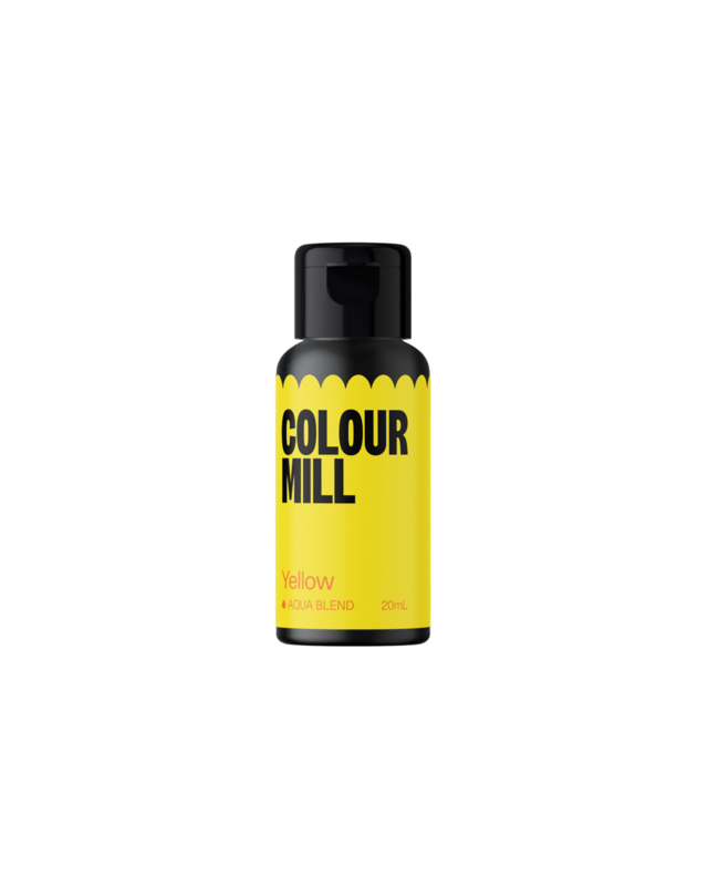 colour mill colour mill yellow aqua blend geel 20ml