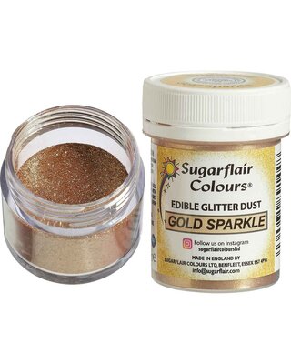 sugarflair Sugarflair Edible Lustre Gold Sparkle, 10g