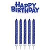 PME Candles & Happy Birthday Blue pk/17