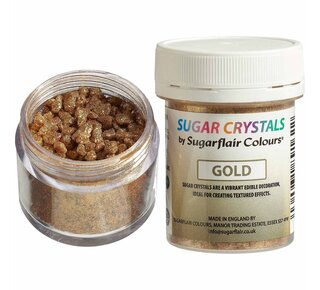 sugarflair Sugarflair Suikerkristallen Goud 40 g
