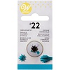 Wilton Decorating Tip #022 Open Star Carded