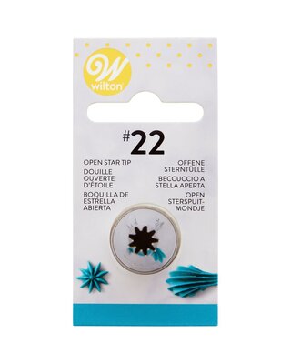 wilton Wilton Decorating Tip #022 Open Star Carded