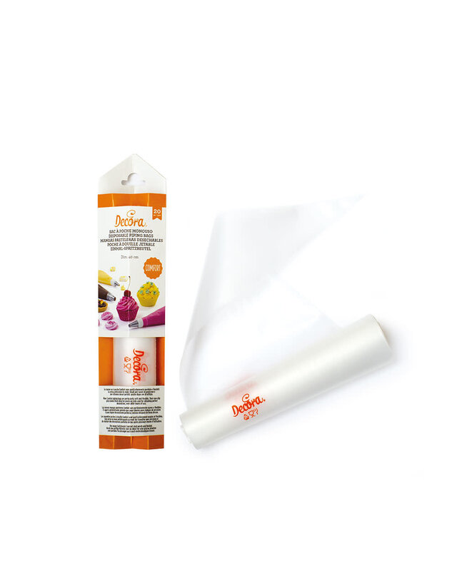 decora Decora wegwerp spuitzakken 40 cm 20 stuks