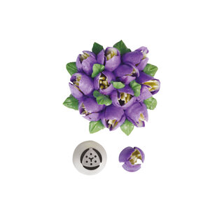 decora Decora botercrème spuitmond Tulp met 3 blaadjes #245