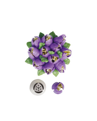 decora Decora botercrème spuitmond Tulp met 3 blaadjes #245