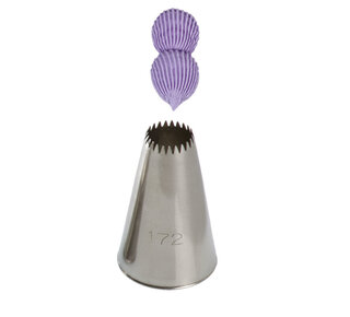 decora Decora spuitmond  ster fijne tand  #172