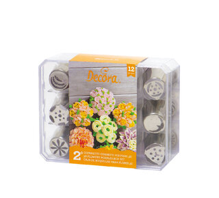 decora Decora russische Spuitmondjes Set #2 12 stuks
