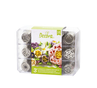 decora Decora russische Spuitmondjes Set #3 12 stuks