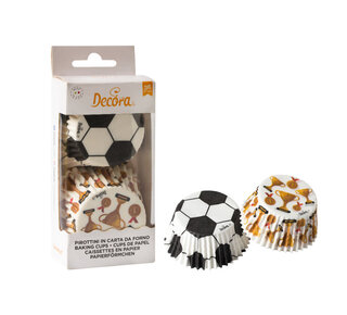 decora voetbal kampioenen cupcake vormen 36st