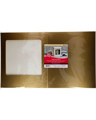 Funcakes FunCakes Tall Cake Box 30,4 x 30,4 x 34,5 cm - Goud