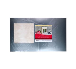 Funcakes FunCakes Tall Cake Box 26 x 26x 29,4 cm - Zilver