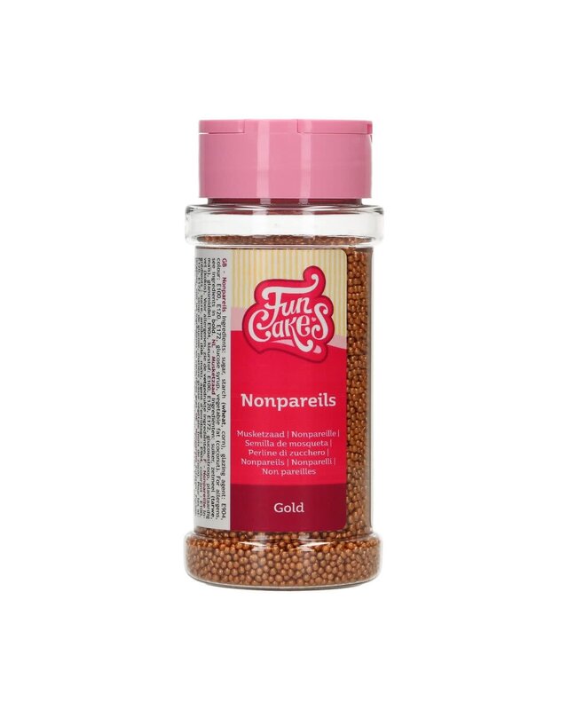 Funcakes FunCakes Musketzaad donker Goud 80 g