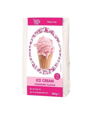 tastyme Tasty Me Mix voor IJs aardbei -200gr