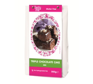 tastyme Triple chocolate cakemix glutenvrij 300gr