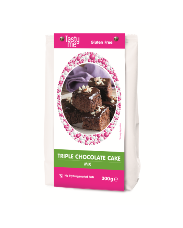 tastyme Triple chocolate cakemix glutenvrij 300gr