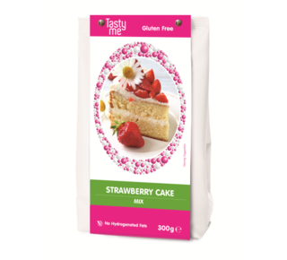 tastyme Strawberry cakemix glutenvrij 300gr
