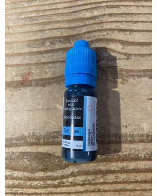 Taartdecoratief kleurstof turquoise 11ml