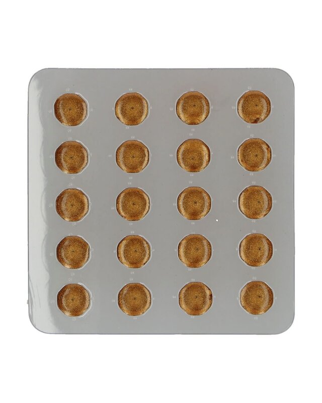 Funcakes FunCakes Eetbare Jelly Diamonds Pearl Gold pk/20