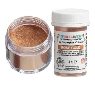 sugarflair Sugarflair Edible Lustre Rose Gold, 4g