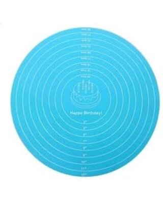 Siliconen bakmat rond 30 cm