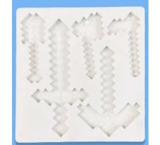 Siliconen mal game wapens mal