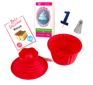 Cakesmash pakket blauw