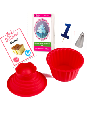 Cakesmash pakket blauw