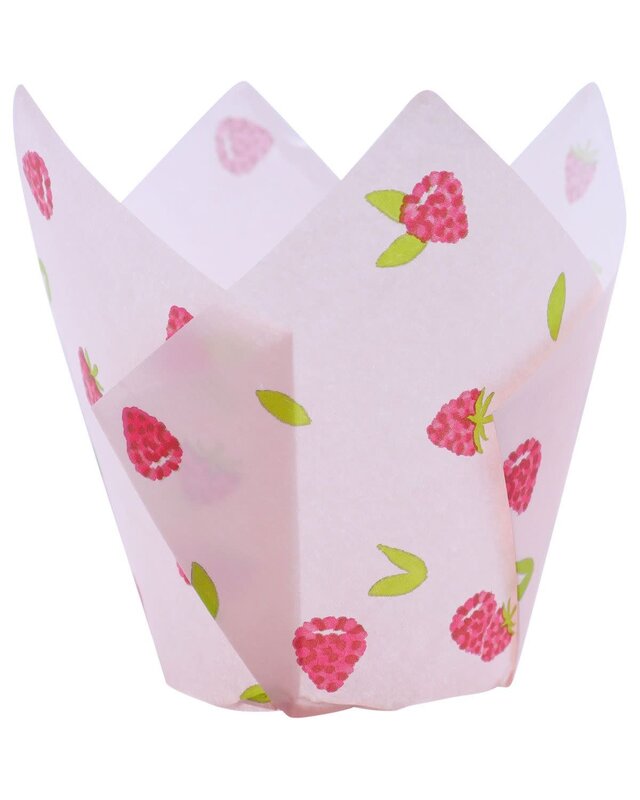 PME PME Muffinvormpjes Tulp Framboos Pk/24