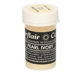 sugarflair Sugarflair Paste Colour Pastel PEARL IVORY 25g