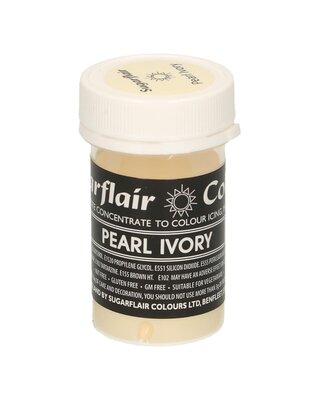 sugarflair Sugarflair Paste Colour Pastel PEARL IVORY 25g
