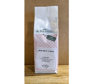 Bakzolder Double choc cake 500 gram ( de Bakzolder )
