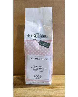 Bakzolder Double choc cake 500 gram ( de Bakzolder )