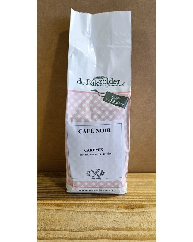 Bakzolder Café Noir cake 500 gram ( de Bakzolder )