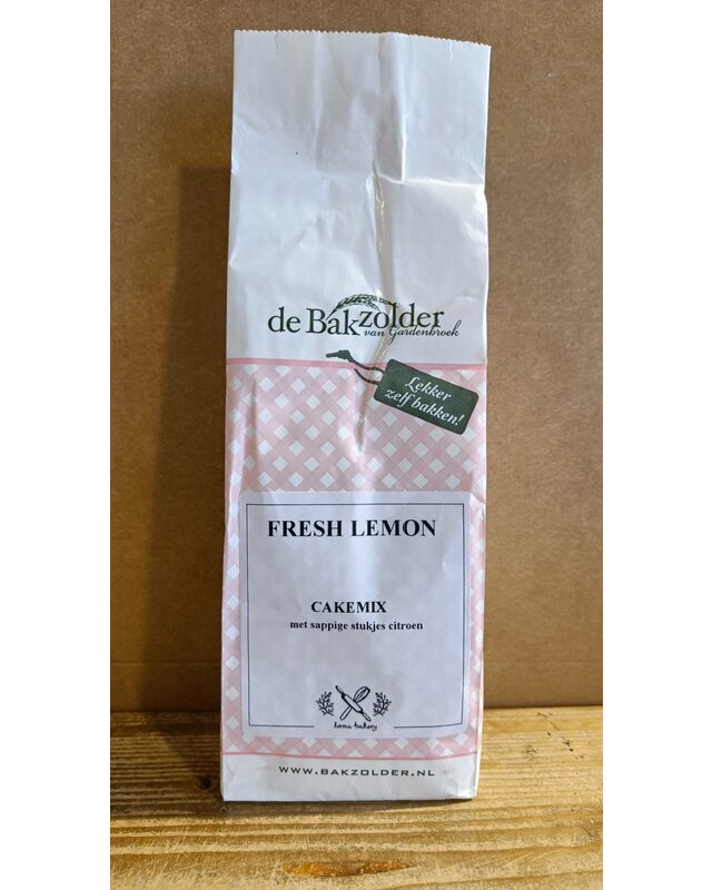 Bakzolder de Bakzolder Fresh Lemon  cake 500 gram