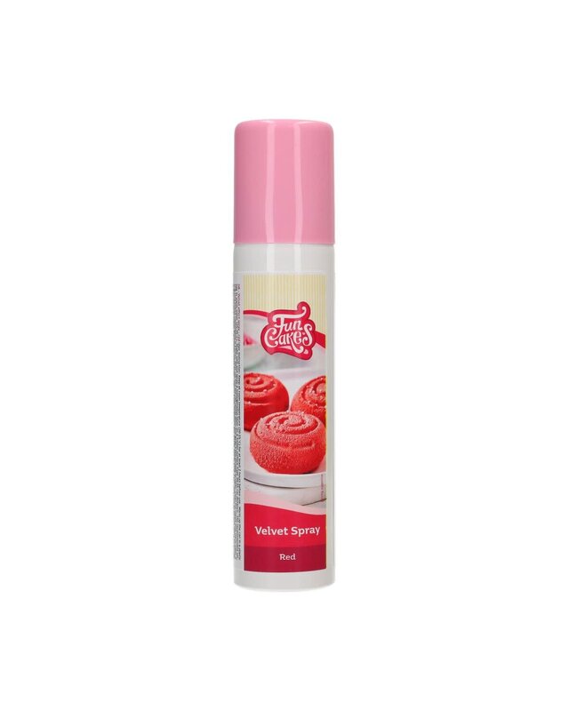 Funcakes FunCakes Velvet Spray Red 100 ml