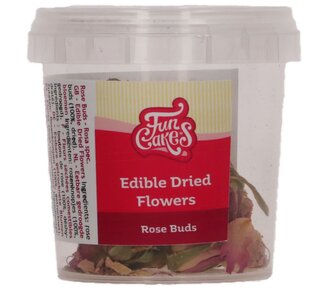 Funcakes FunCakes Eetbare Droogbloemen Rozenknoppen 9 g