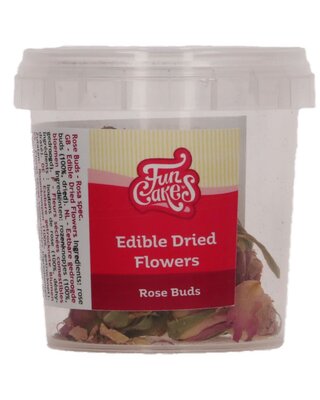 Funcakes FunCakes Eetbare Droogbloemen Rozenknoppen 9 g