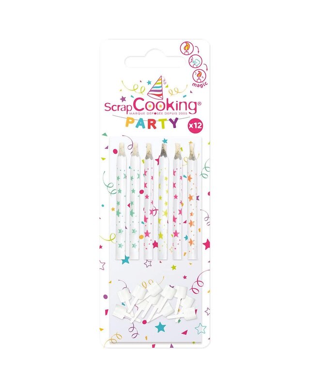 scrapcooking Scrapcooking Magische Kaarsjes pk/12