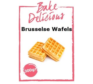 bake delicious Brusselse Wafels 300gr ( Bake Delicous )