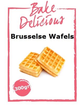 bake delicious Brusselse Wafels 300gr ( Bake Delicous )