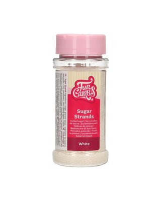 Funcakes FunCakes Sugar Strands Wit 80 g