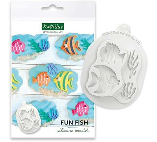 Katy Sue Katy Sue Fun Fish Siliconen mal