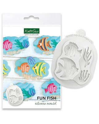 Katy Sue Katy Sue Fun Fish Siliconen mal