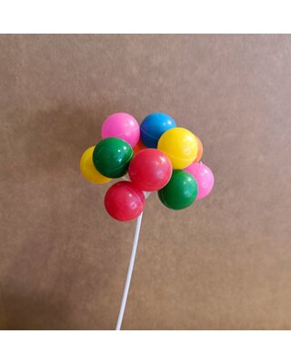 bake delicious Ballonnen multikleur prikker